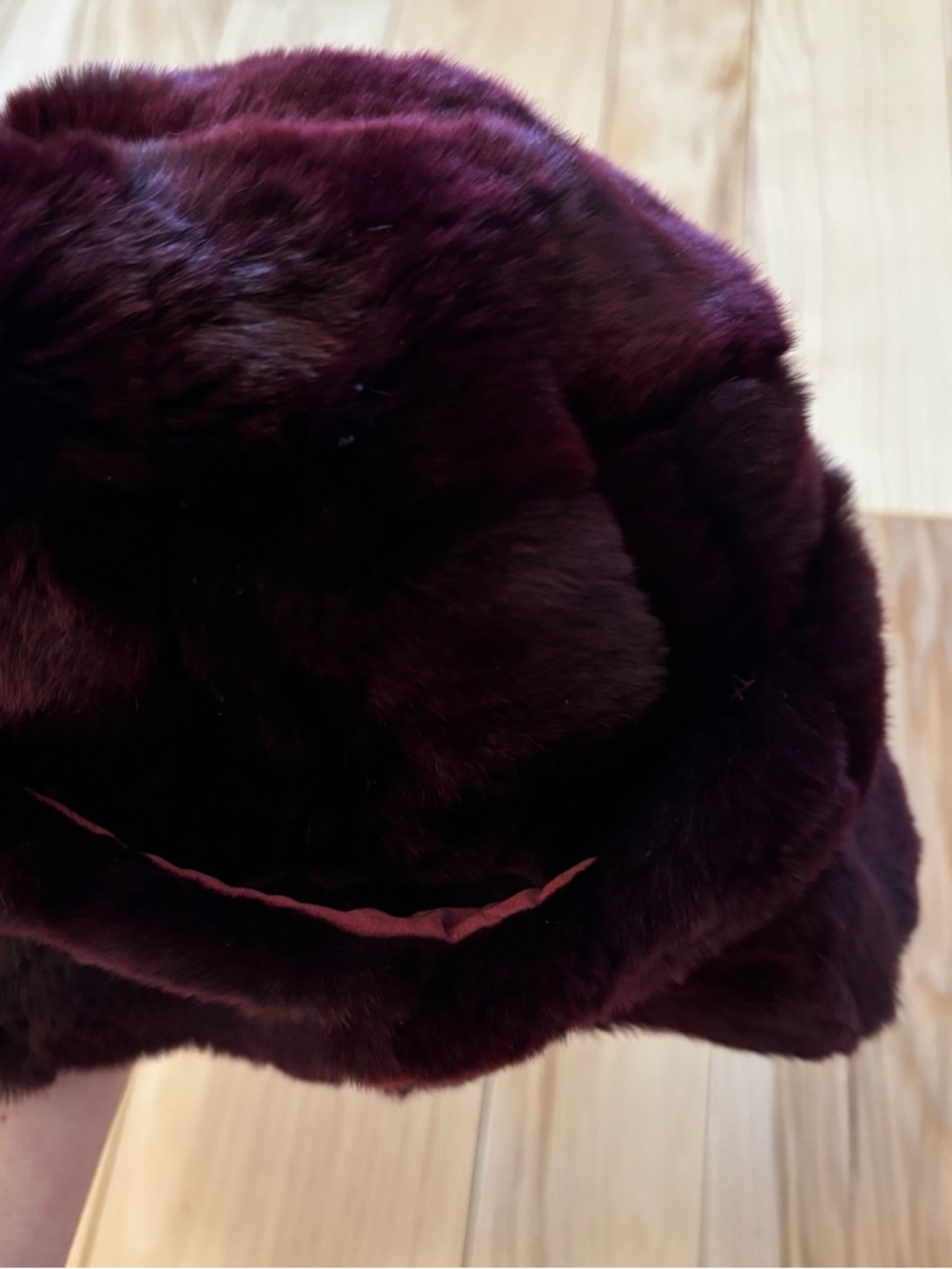 Vintage Kenneth Cole Rabbit Hair Fur Hat - Picture 3 of 9